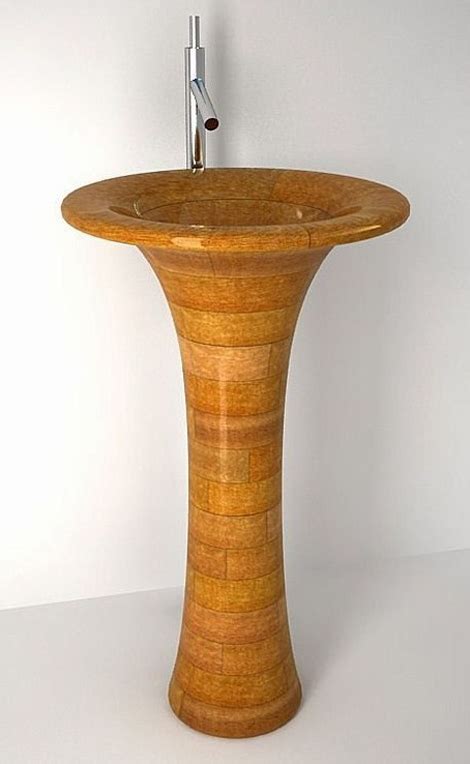 Wooden Vessel Sinks And Wooden Pedestal Sinks By Unique Wood