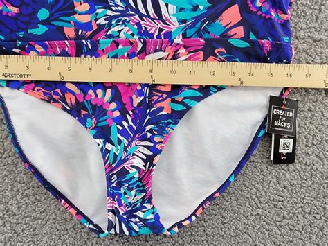 Island Escape Tahiti Bikini Bottoms Women S Multi Foldover Ruched