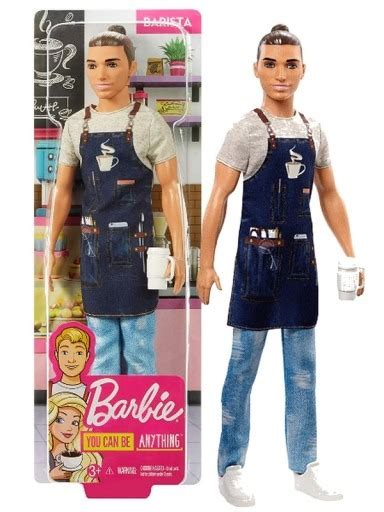 Barbie Careers Ken Barista Doll Hobbies Toys Toys Games On Carousell