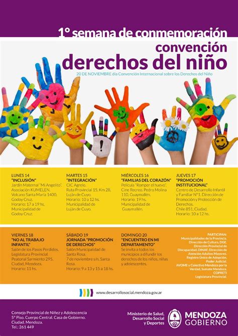 Conmemoran Los Derechos De Niños Niñas Y Adolescentes Mendovoz