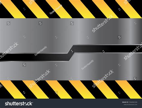 Background Yellow Under Construction Realistic Sign Stock Vector ...