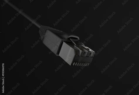 Netzwerkkabel Stecker Stock Illustration Adobe Stock