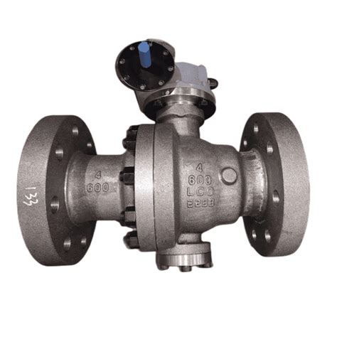 API 6D Trunnion Ball Valve ASTM A352 LCB 16 Inch 600 LB Bosseal