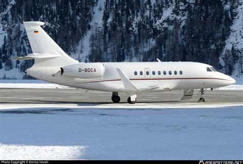 D BDCA DC Aviation Dassault Falcon 2000LX Photo By Enrico Tovoli ID