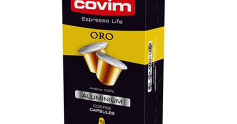 COVIM Alluminio Oro капсули Nespresso 10 бр