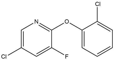 5 Chloro 2 2 Chlorophenoxy 3 Fluoropyridine 1514278 40 0