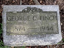 George Clarence Finch M Morial Find A Grave