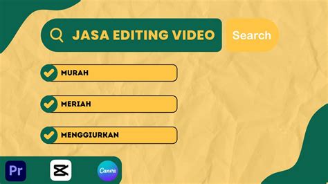 Jasa Video Editor Cepat Murah Terpercaya Short And Long Form Video Dll