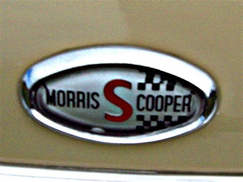 289 Morris Cooper S Badge 1969 Mini Cooper S Morris Mk Flickr