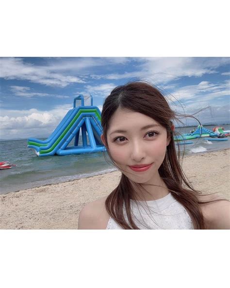 橘ゆりかさんのインスタグラム写真 橘ゆりかinstagram「🌻⛵️🐠 ⁡ ⁡ もう10月だけど夏の思い出おいとく☁️ ⁡ ⁡ ⁡