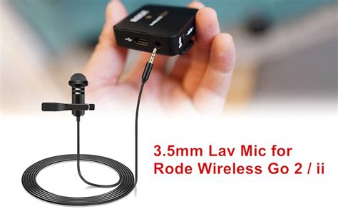 Amazon Pack Lavalier Microphone Compatible With Dji Mic Rode