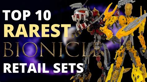 Top Ten Rarest Lego Bionicle Sets Youtube