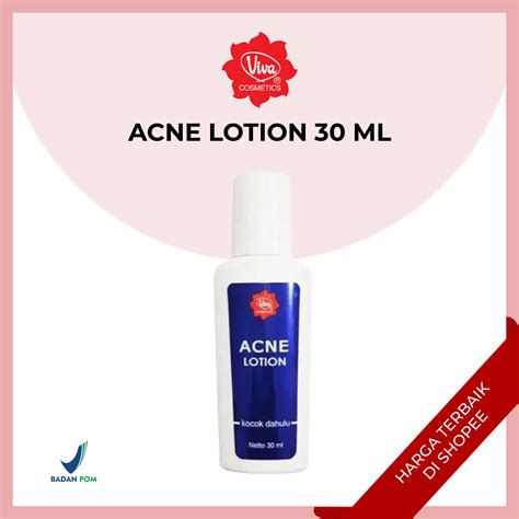 Jual Viva Acne Gel G Lotion Ml Triple Action Whitening Cream