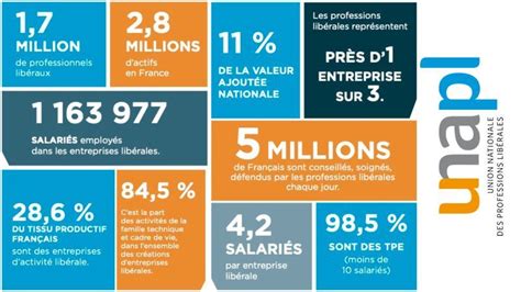 Les Chiffres Clés Des Professions Libérales 2022 Unapl Idf