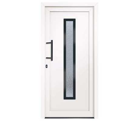 vidaXL Porte d entrée Blanc 98x200 cm PVC vidaXL fr