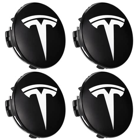 For Tesla Aluminum Model 3 S X Y Wheel Center Caps Hub Cover Screw Cap Logo Kit Decorative Tires