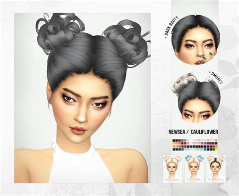 Sims 4 Teen Sims Cc Sims Challenge Double Buns Space Buns Sims 4 Characters Best Sims The