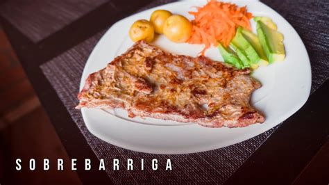 Sobrebarriga L Receta A La Plancha Asada Y Receta En Salsa Youtube