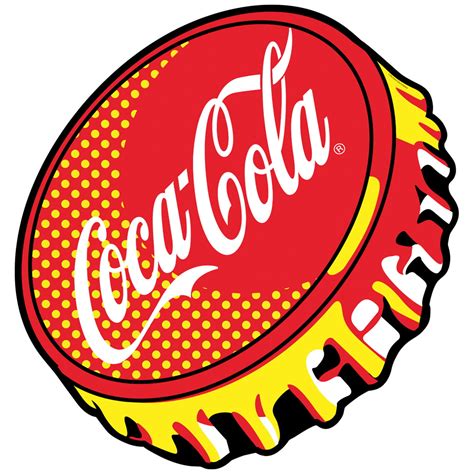 Coca Cola Red Bottle Cap Pop Art Wall Decal Retro Planet