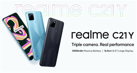 Le Smartphone économique Realme C21y Sera Mis En Vente à Partir De Rs 8999 En Inde