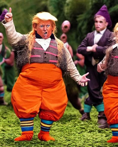 Dancing Dwarf Sized Oompa Loompas Look Just Like Stable Diffusion