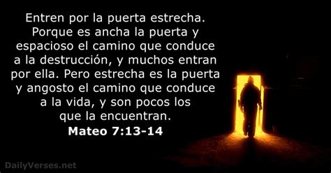 Mateo 713 14 Versículo De La Biblia