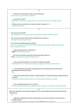 Modulo 4 Nuova Eipass 2023 In Microsoft Word ed Excel è possibile