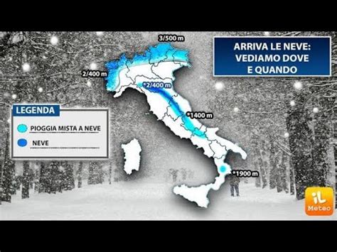 Meteo Possibile Nevicata In Arrivo Fino A Bassissima Quota Al Nord