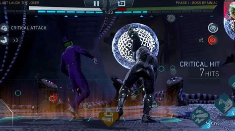 League Raid Tier Brainiac Phase One Shot Injustice Mobile