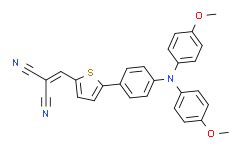 2 5 4 双4 甲氧基苯基氨基 苯基 2 噻吩基 亚甲基 丙二腈 CAS 1447273 64 4 郑州阿尔法化工有限公司