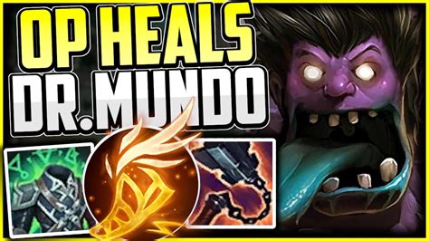 New Full Heal Mundo Jungle Build Best Runes Jungle Route Dr Mundo