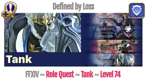 Ffxiv Tank Level Shadowbringers Defined By Loss Youtube