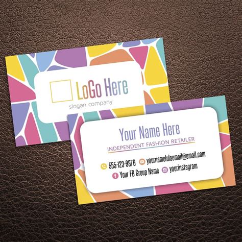 Business Cards, Home Office Approved (fonts & colors), Lula Business ...