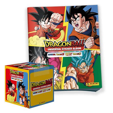 Dragon Ball Universal 1 Álbum Tapa Blanda 1 Cajita 50 Sobres