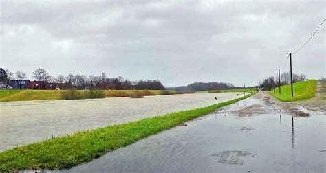 Hochwasser Lippe Bei Dorsten Dorsten Online