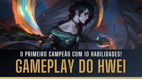 LoL Hwei novo Campeão é revelado veja habilidades Entre na