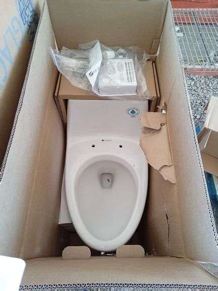 Glacier Bay Mcclure Dual Flush Toilet Sierra Auction Management Inc