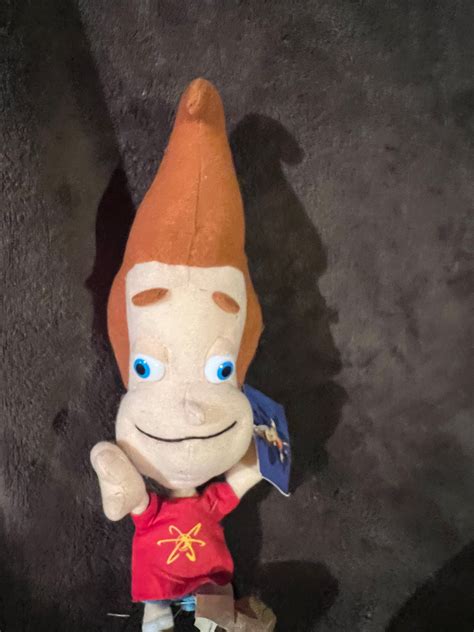 Jimmy Neutron Plush Doll With Tags Cherish Toy Store