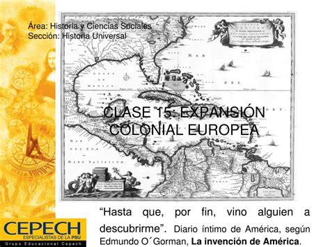 PPT CLASE 15 EXPANSI ÓN COLONIAL EUROPEA PowerPoint Presentation