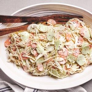 Salade de chou crémeuse aux pieds de brocoli Mordu