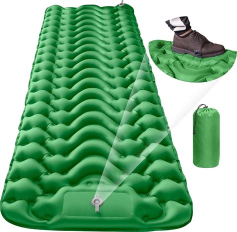 Kkup2u Sleeping Pad For Camping Ultralight 32 Inch Thick