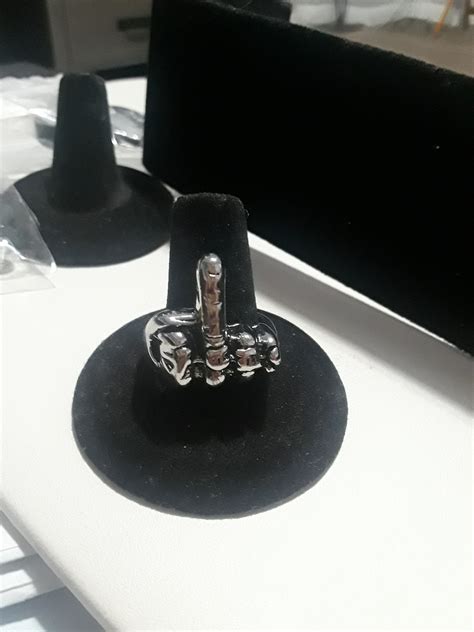 Middle Finger Ring - Etsy