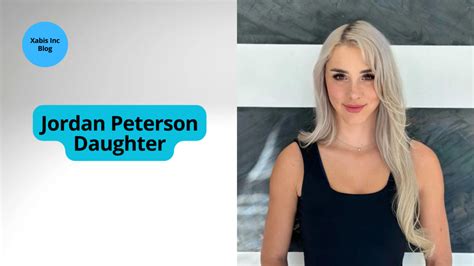 Jordan Peterson Daughter, Explore All About Mikhaila Peterson - Xabis ...