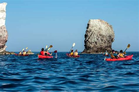 Santorini Sunset Sea Kayak Light Lunch