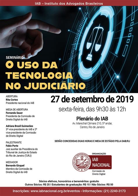 Em palestra juiz Fábio Porto aborda o uso da tecnologia no Judiciário