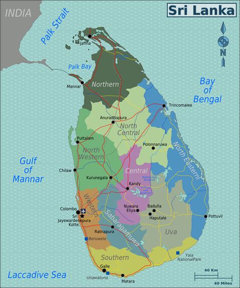 Sri Lanka Map
