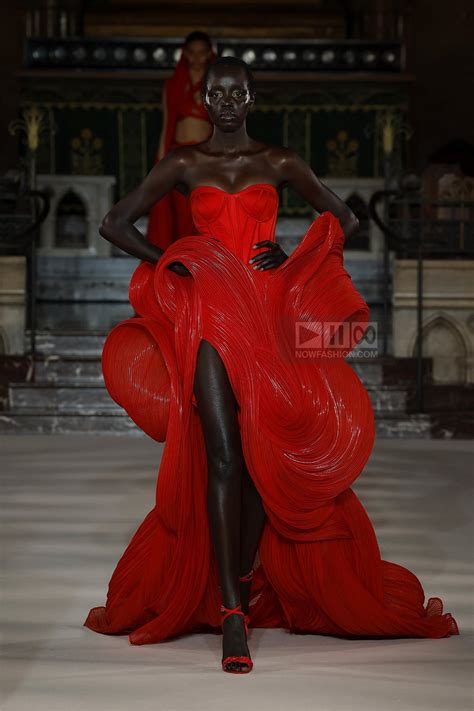 Gaurav Gupta Fashion Show Runway Couture Spring Summer Paris