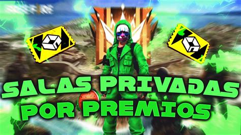 FREE FIRE EN VIVO SALAS PRIVADAS SUBIENDO A GRAN MAESTRO DIRECTO