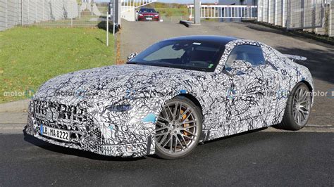 2023 Mercedes Amg Gt Coupe Edition 1 Spied With Aero Upgrades