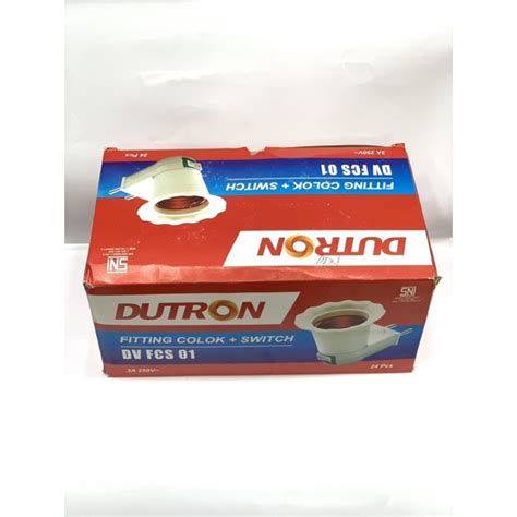 Jual Dutron Fitting Colok Switch Dv Fcs Shopee Indonesia